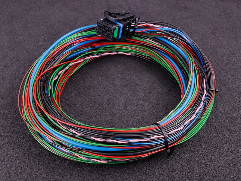 MaxxECU PRO kabelhärva 3m kontaktdon 4 (extra in/out, CAN 2, knack)