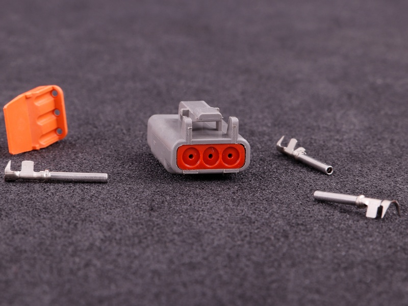 Kontaktdon 3-poligt hylsdon DTM series